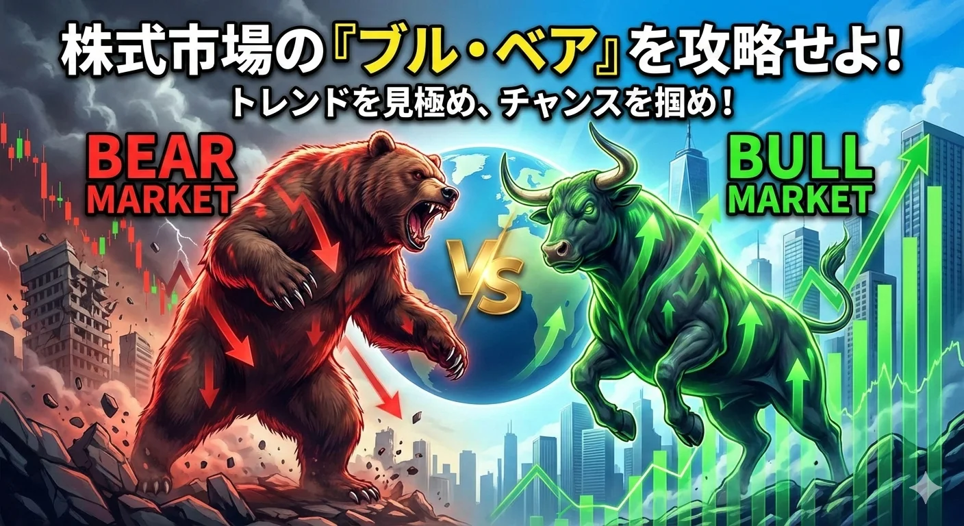 株式市場のブルとベアの語源とは？